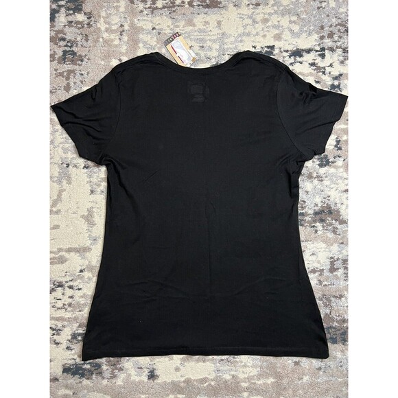 NWT Majestic NBA Toronto Raptors Women's V-Neck Tee XL T-Shirt 100% Cotton - Picture 6 of 8